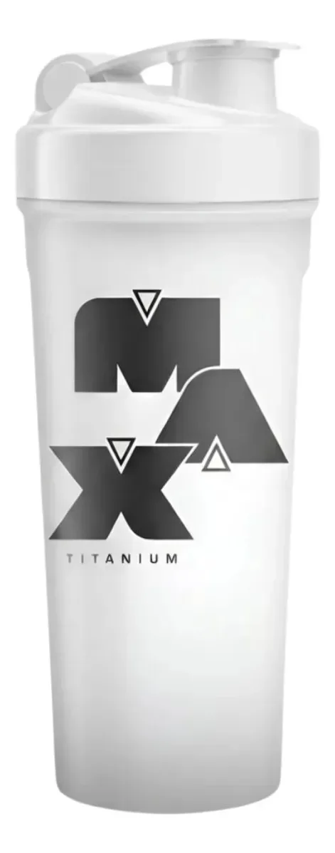 Foto 1 de Coqueteleira Max Titanium - Shakeira Cor Branca