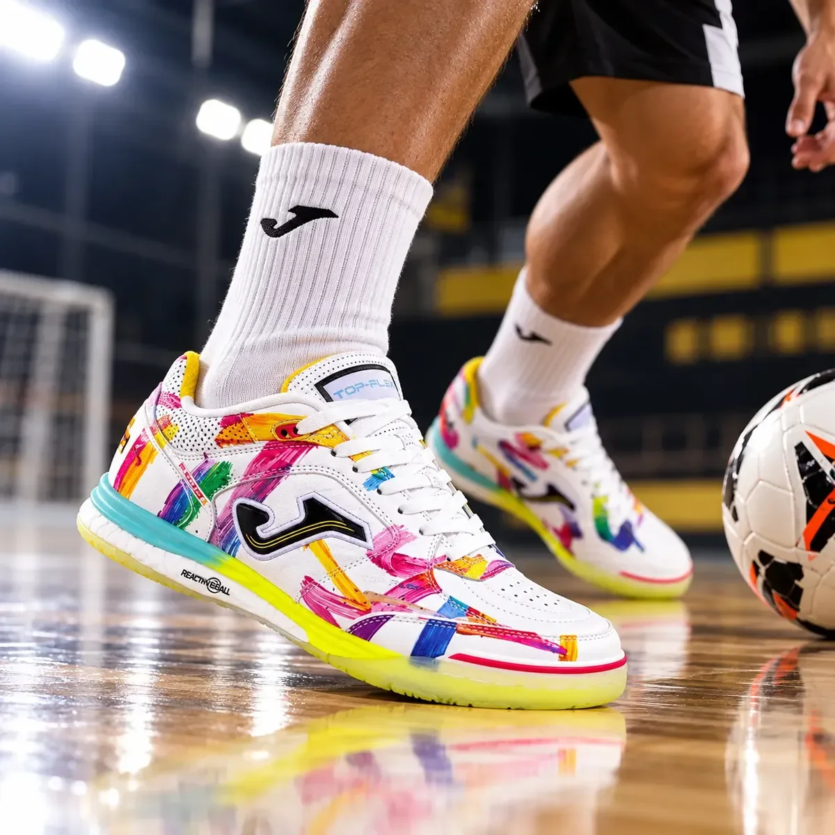 Foto 1 de Chuteira Joma Top Flex Rebound Tênis Futsal Futebol Original